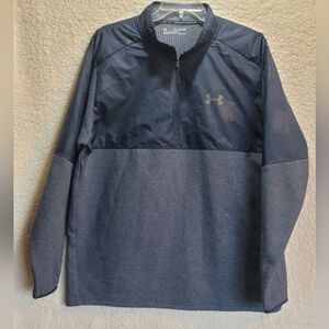 Under Armour Navy and Gray Lightweight Jacket Size XXL